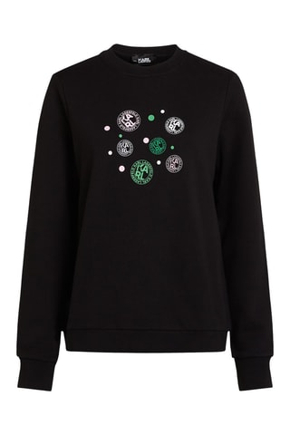 Sweat en coton biologique - Noir