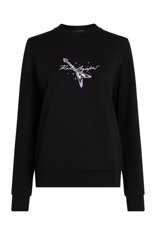 Sweat en coton biologique - Noir