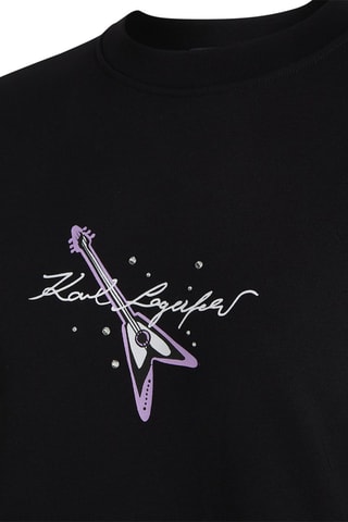 Sweat en coton biologique - Noir