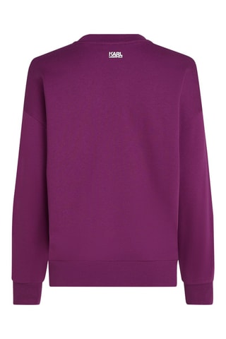 Sweat en coton biologique - Violet