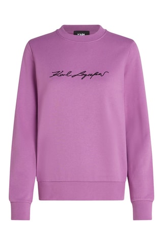 Sweat en coton biologique - Rose