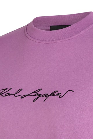 Sweat en coton biologique - Rose