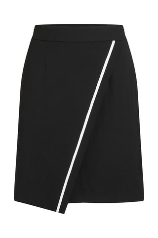 Jupe portefeuille - Noir