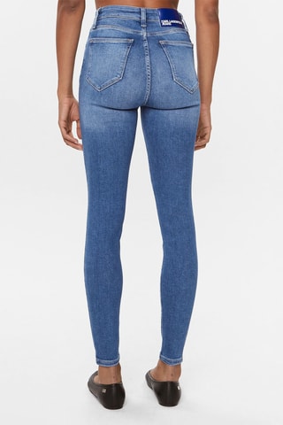 Jean skinny en coton biologique - Bleu clair