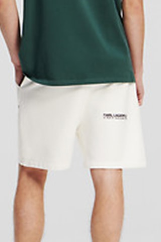 Short en coton biologique - Blanc