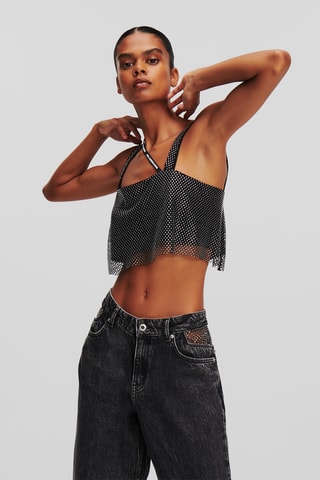 Crop top - Noir