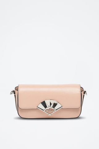 Sac bandoulière en cuir - Rose