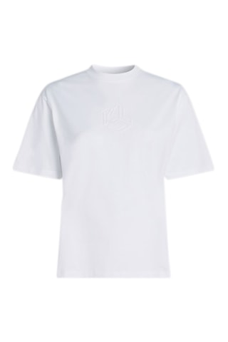 T-shirt regular en coton biologique - Blanc
