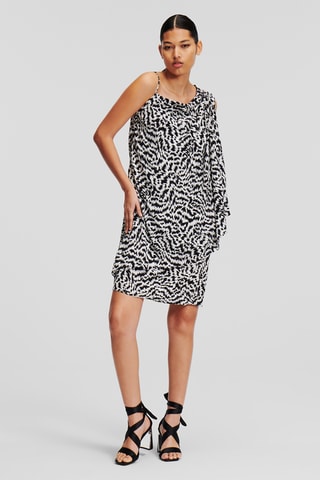 Robe volantée - Noir