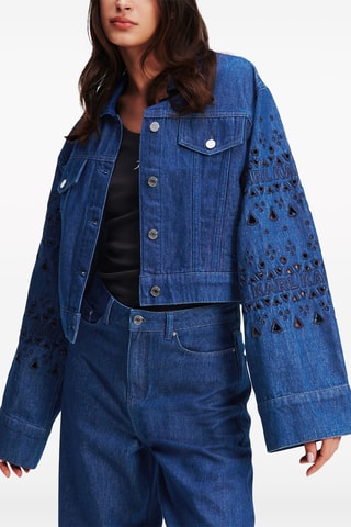 Veste en jean - Bleu