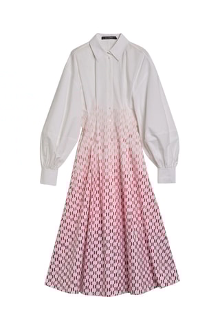 Robe chemise en coton biologique - Blanc