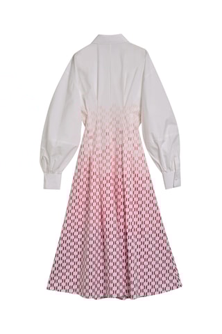 Robe chemise en coton biologique - Blanc