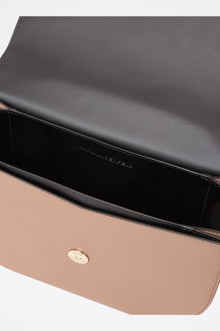 Sac bandoulière en cuir - Vieux rose