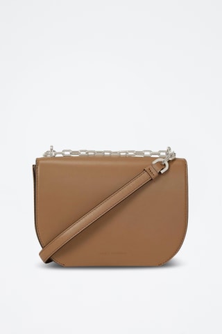 Sac bandoulière en cuir - Marron