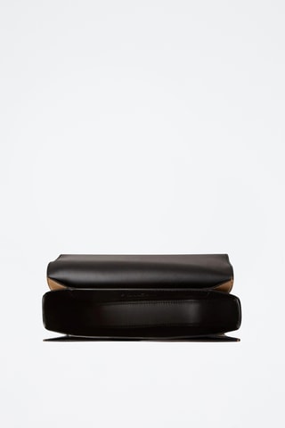 Sac bandoulière en cuir - Marron