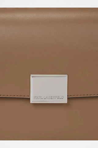 Sac bandoulière en cuir - Marron