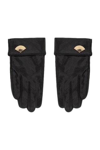 Gants en cuir de chèvre - Noir