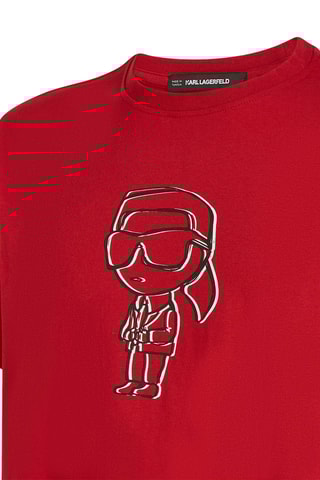 T-shirt en coton biologique - Rouge