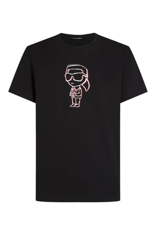 T-shirt en coton biologique - Noir