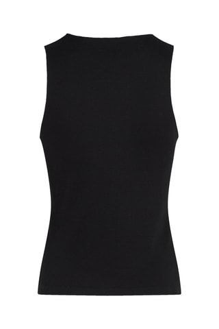 Débardeur en coton biologique - Noir