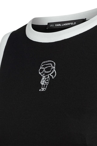 Débardeur en coton biologique - Noir