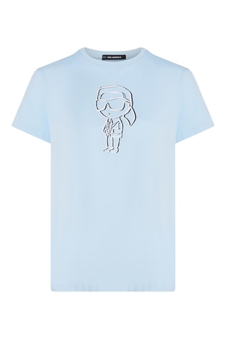 T-shirt en coton biologique - Bleu clair