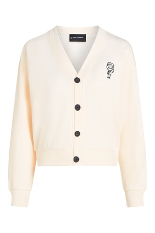 Gilet en coton biologique - Ecru