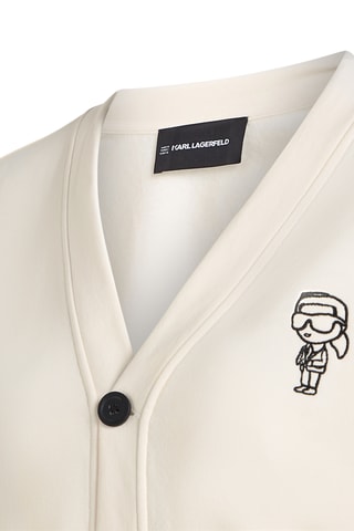 Gilet en coton biologique - Ecru