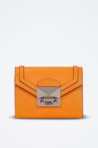 Portemonnaie en cuir - Orange