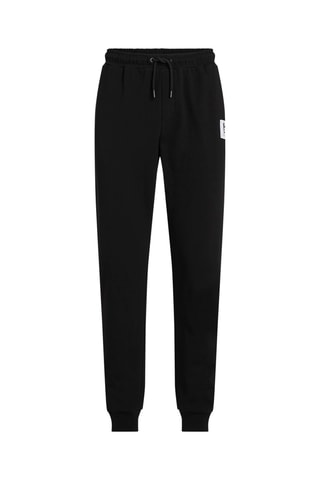 Jogging en coton biologique - Noir