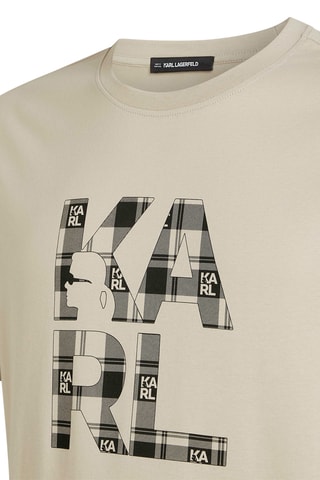 T-shirt en coton biologique - Beige