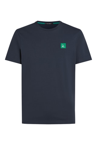 T-shirt en coton biologique - Bleu marine