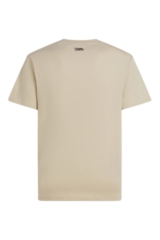 T-shirt en coton biologique - Beige