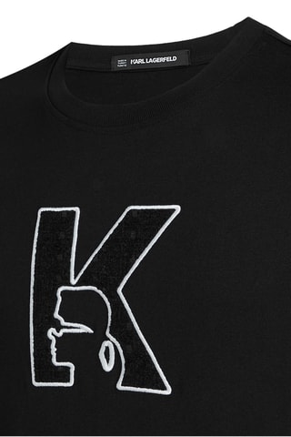 T-shirt en coton biologique - Noir