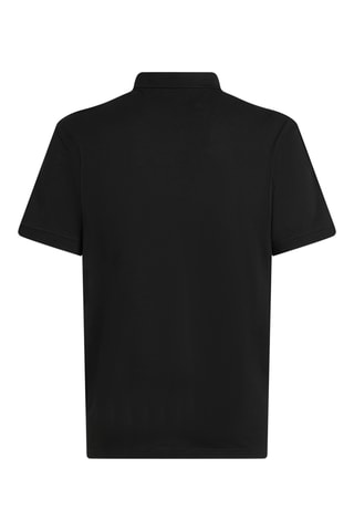 Polo en coton biologique - Noir