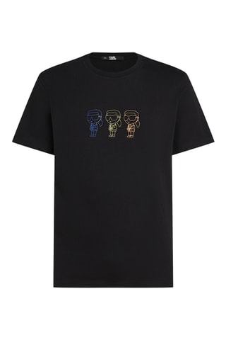 T-shirt en coton biologique - Noir