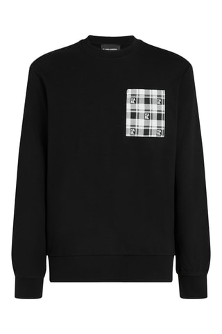 Sweat en coton biologique - Noir