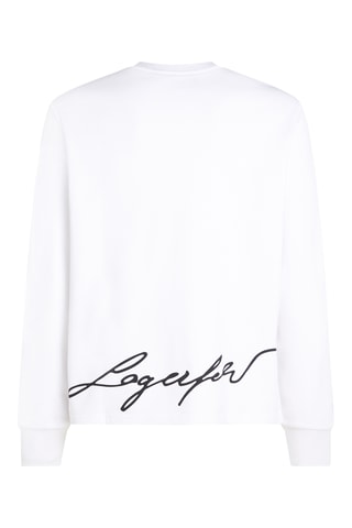 Sweat en coton biologique - Blanc