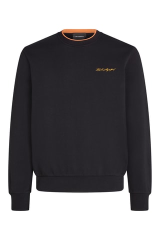 Sweat en coton biologique - Noir