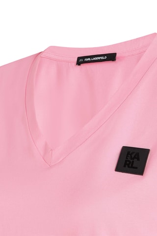 T-shirt en coton biologique - Rose