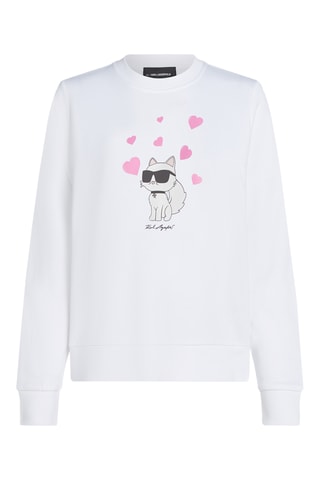 Sweat en coton biologique - Blanc