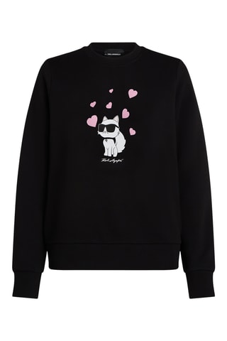 Sweat en coton biologique - Noir