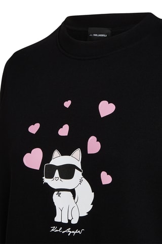 Sweat en coton biologique - Noir