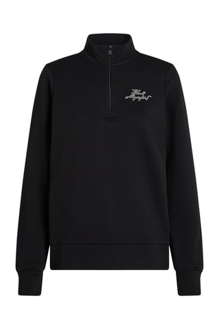 Sweat en coton biologique - Noir