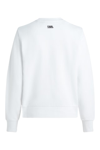 Sweat en coton biologique - Blanc