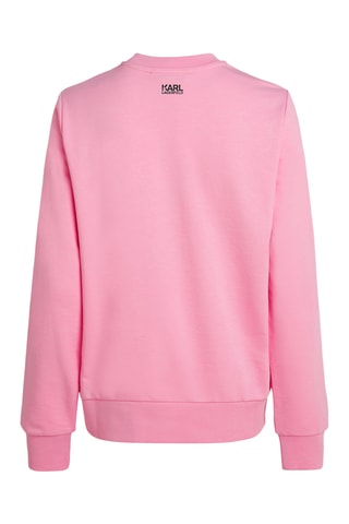 Sweat en coton biologique - Rose