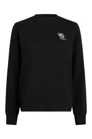 Sweat en coton biologique - Noir