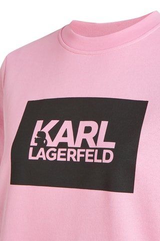 Sweat en coton biologique - Rose