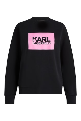 Sweat en coton biologique - Noir