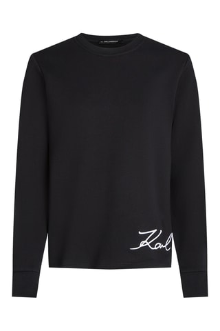 Sweat en coton biologique - Noir